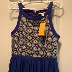 Francesca’s Navy dress